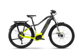 Электровелосипед Haibike Sduro Trekking 9.0 women 500Wh 11s XT Черный с Желтым original 2018